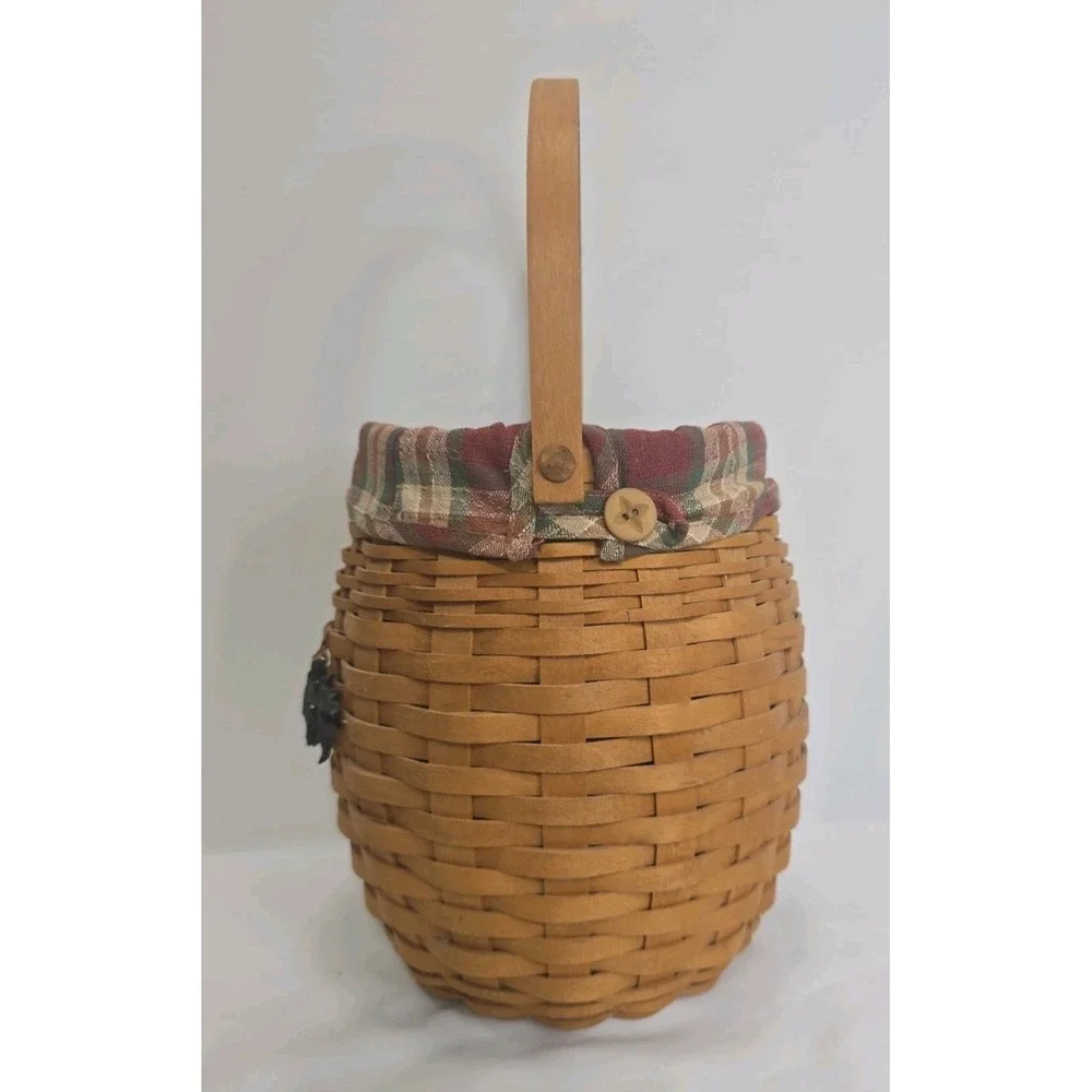 Longaberger 2000 October Fields Basket With Plastic Liner~No Lid